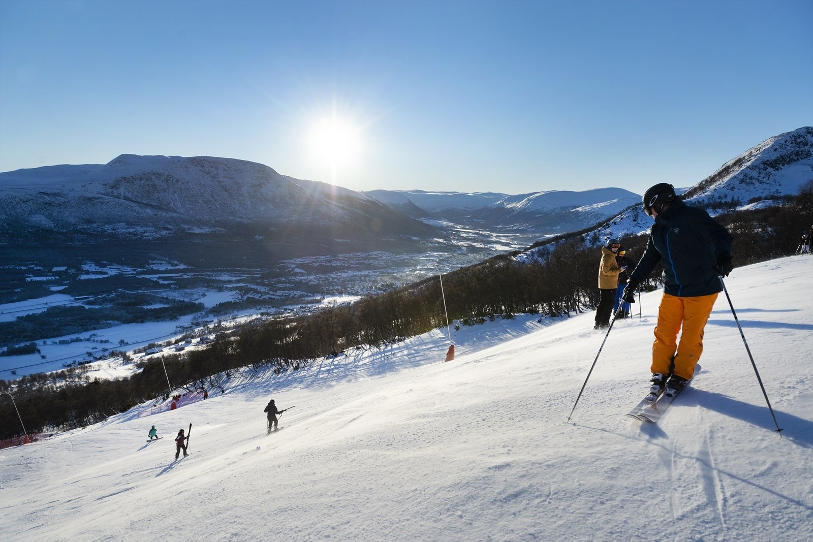 Stølen byr på fin og variert løypekjøring, samtidig som at urørt puddersnø ofte kan servere legendariske skidager Galleribilde