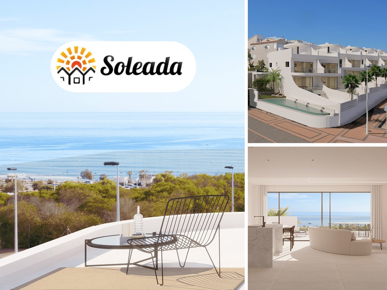 Luksusleilgiheter ved La Mata strand Galleribilde