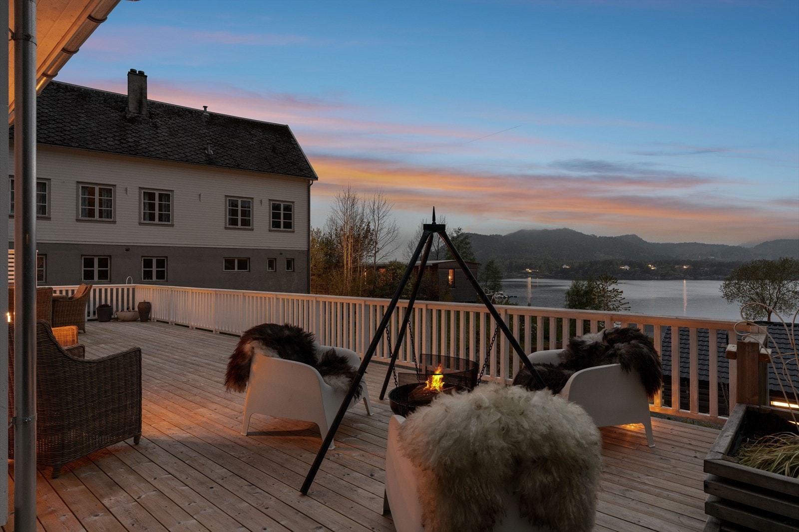 Her kan du samle både familie og venner for en koselig stund. Galleribilde