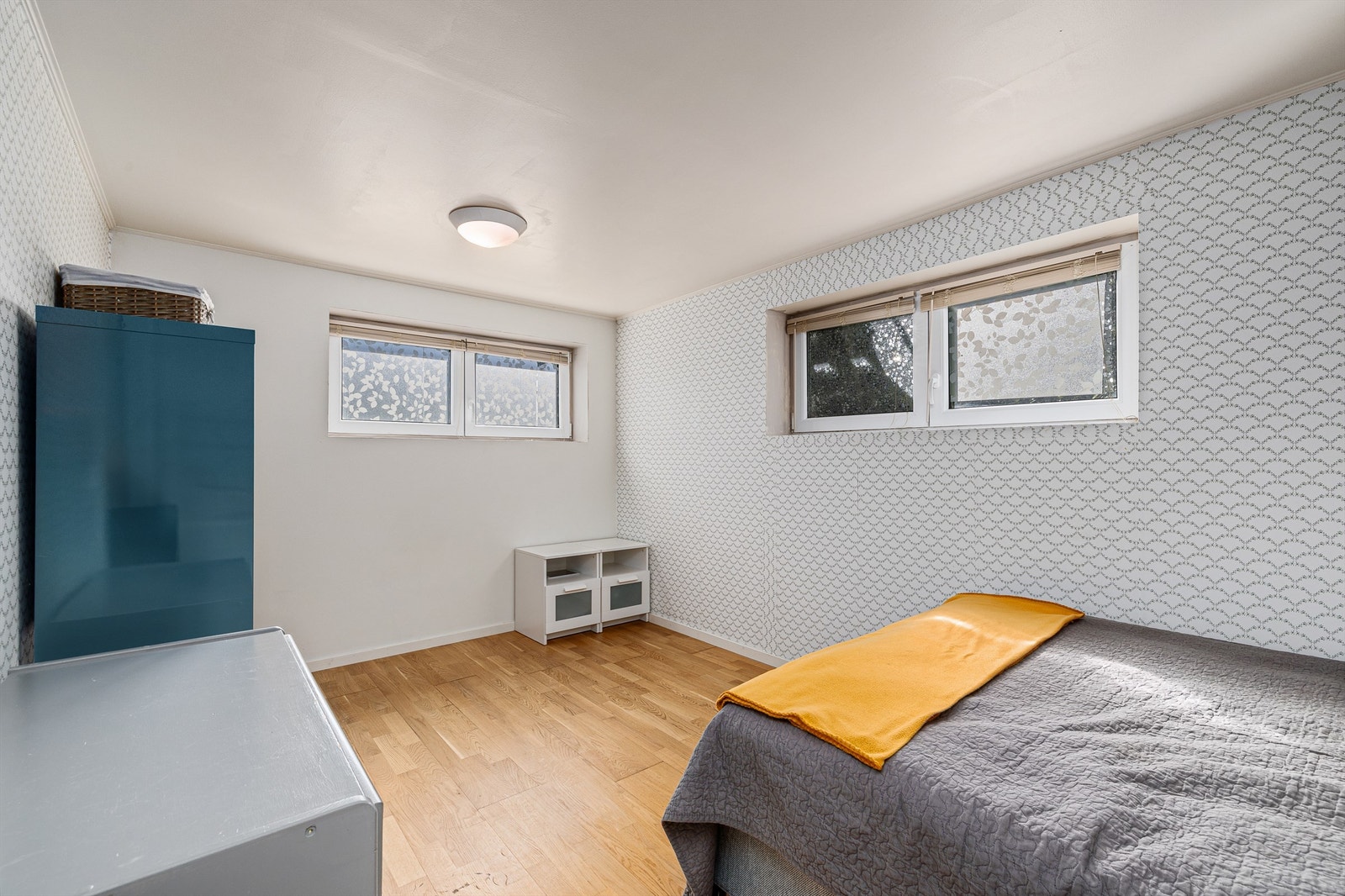 Hovedsoverommet har god plass og plass til garderobeløsning Galleribilde