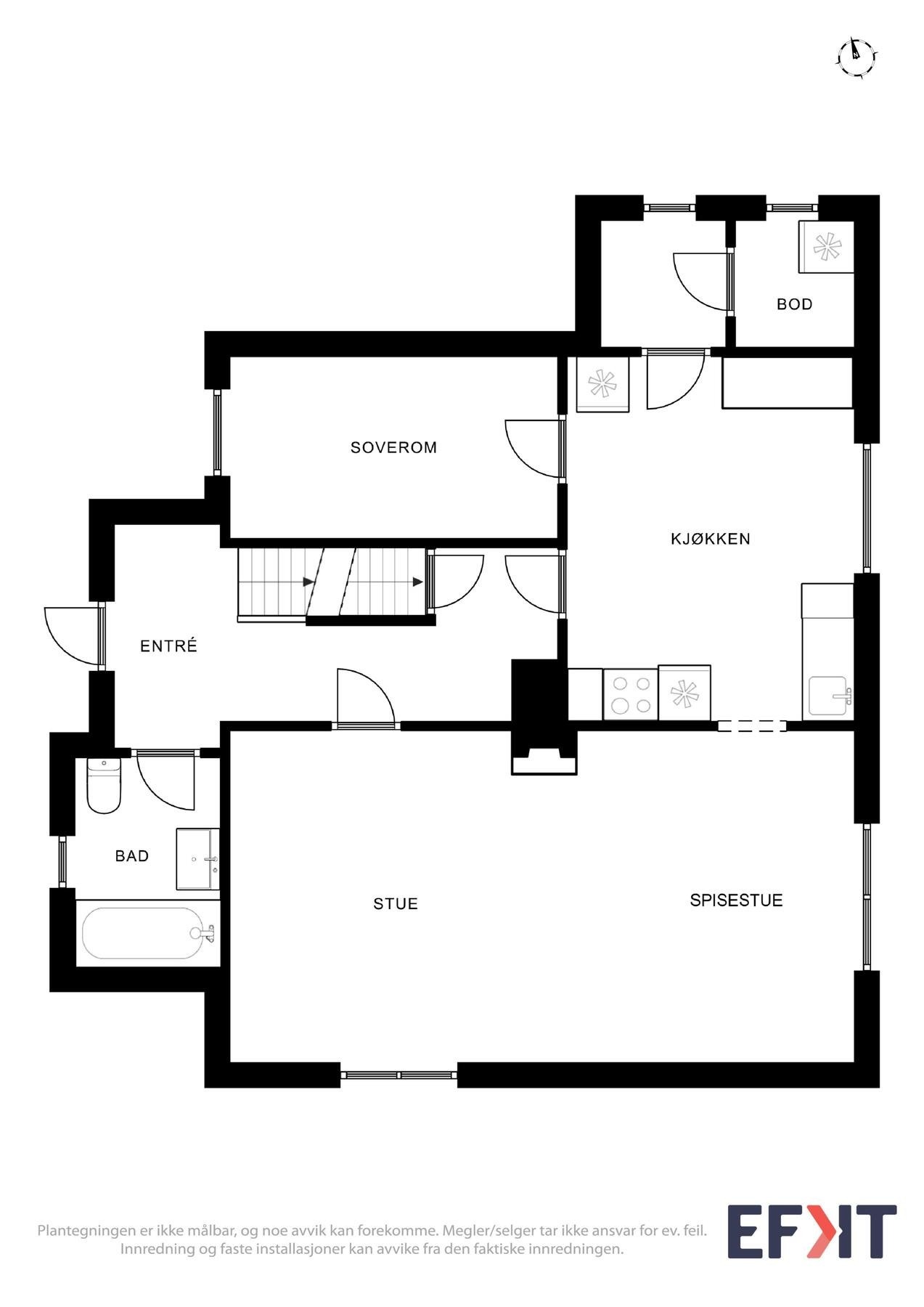 1.etg. i hoveddelen. Galleribilde