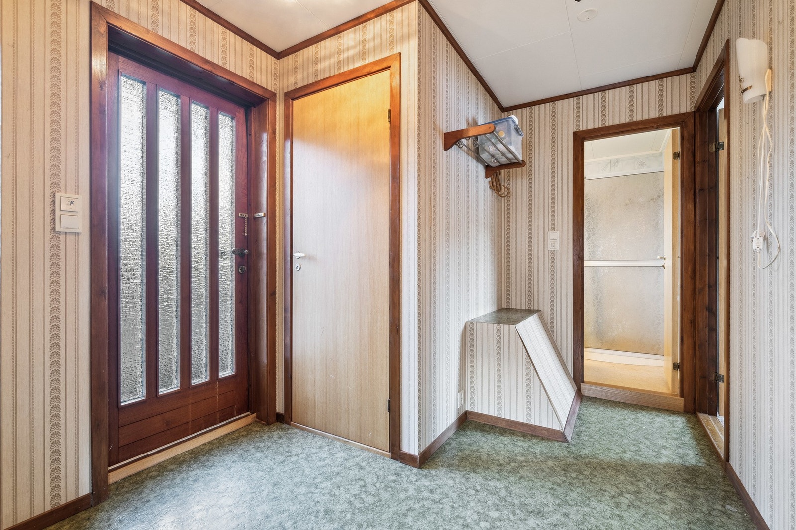 Entré / gang i tilleggsdelen. Galleribilde