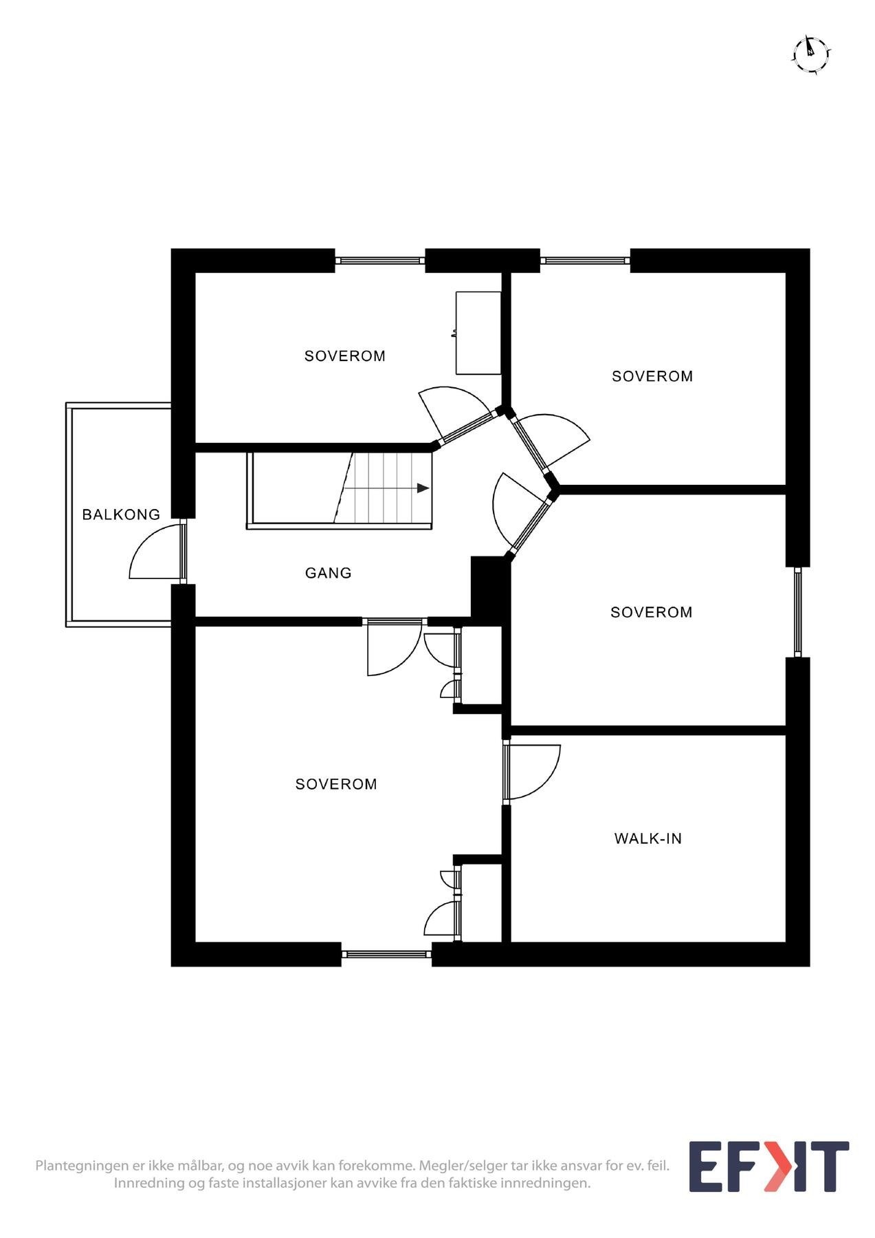 2.etg. i hoveddelen. Galleribilde