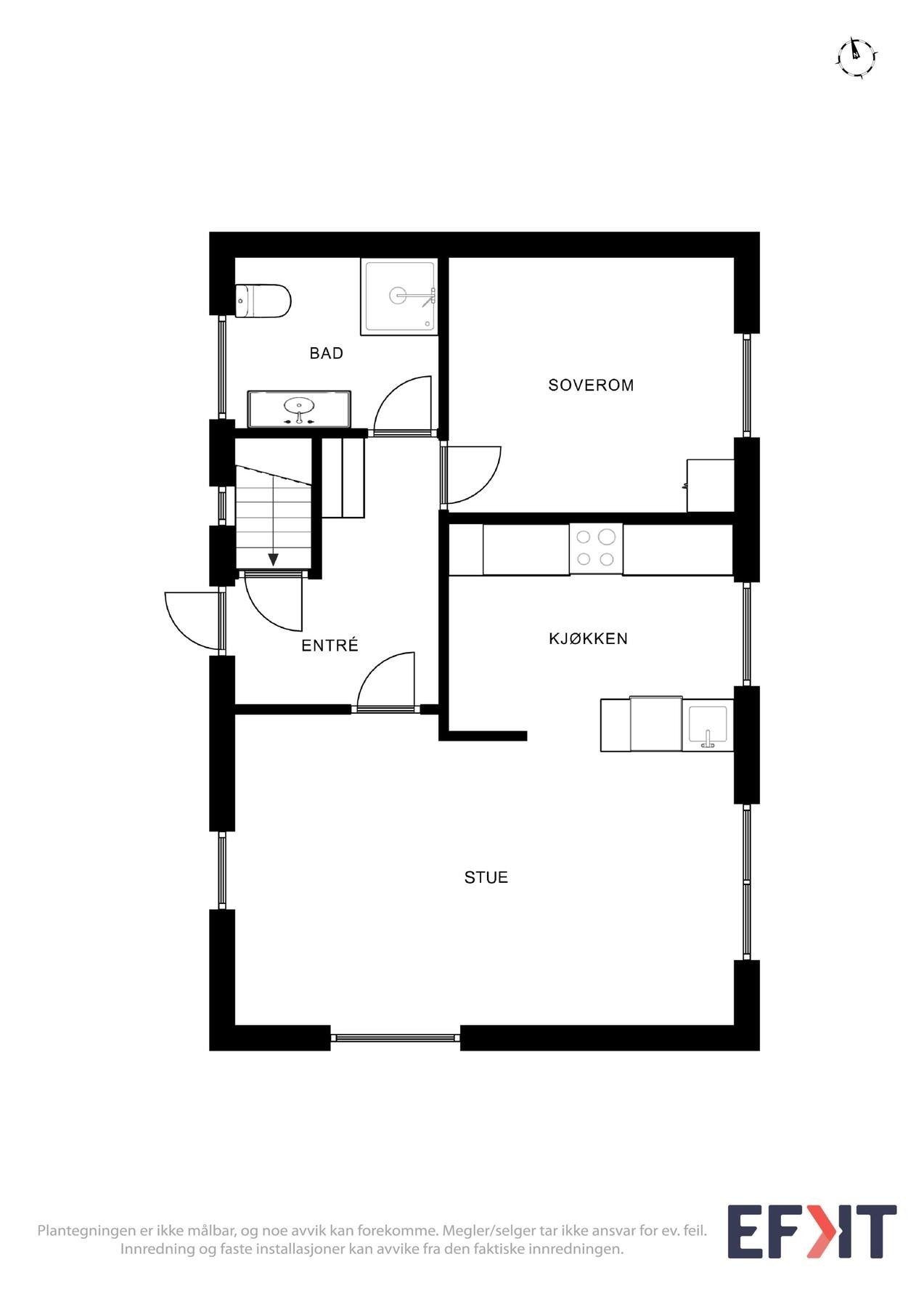 1.etg i tilleggsdelen. Galleribilde