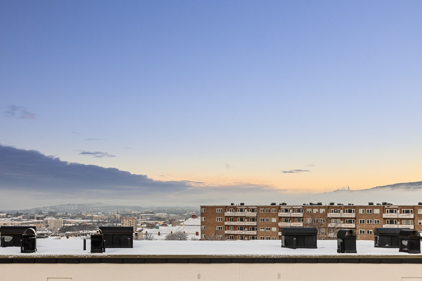 Fantastisk utsikt mot Holmenkollen! Galleribilde