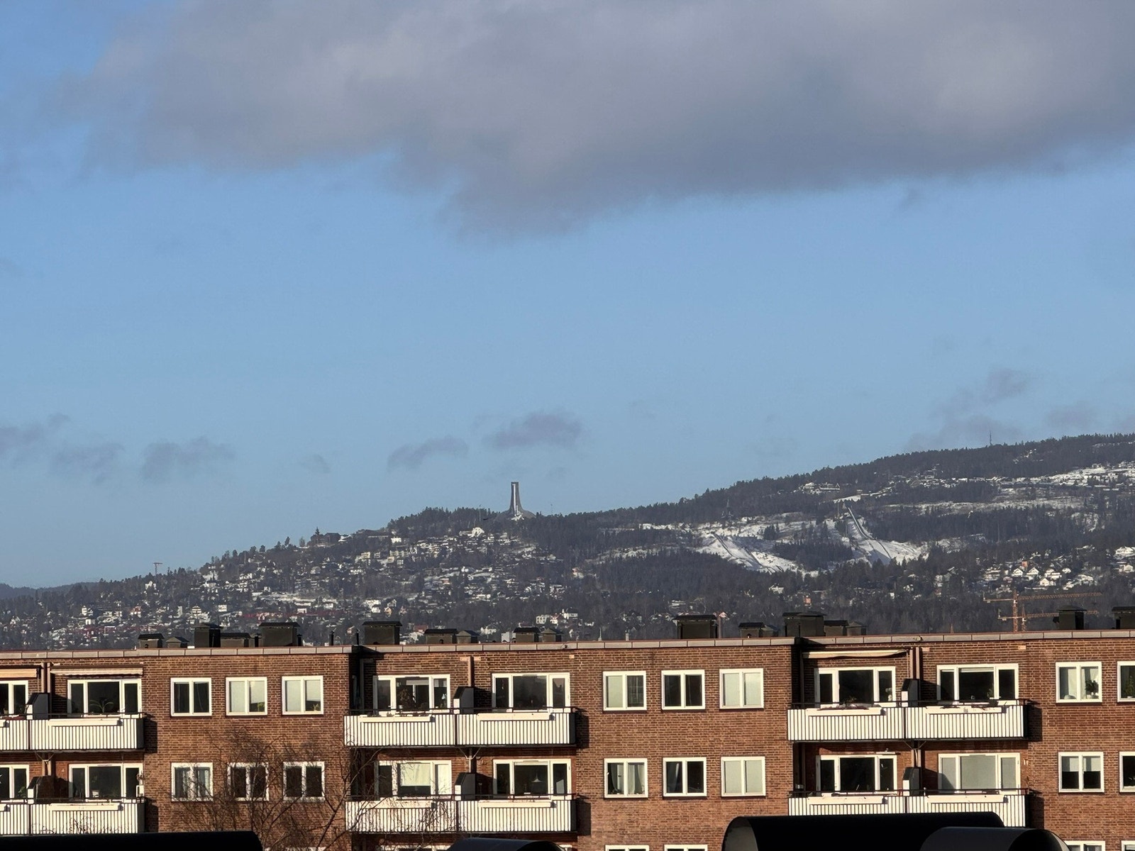 Fantastisk utsikt mot Holmenkollen! Galleribilde