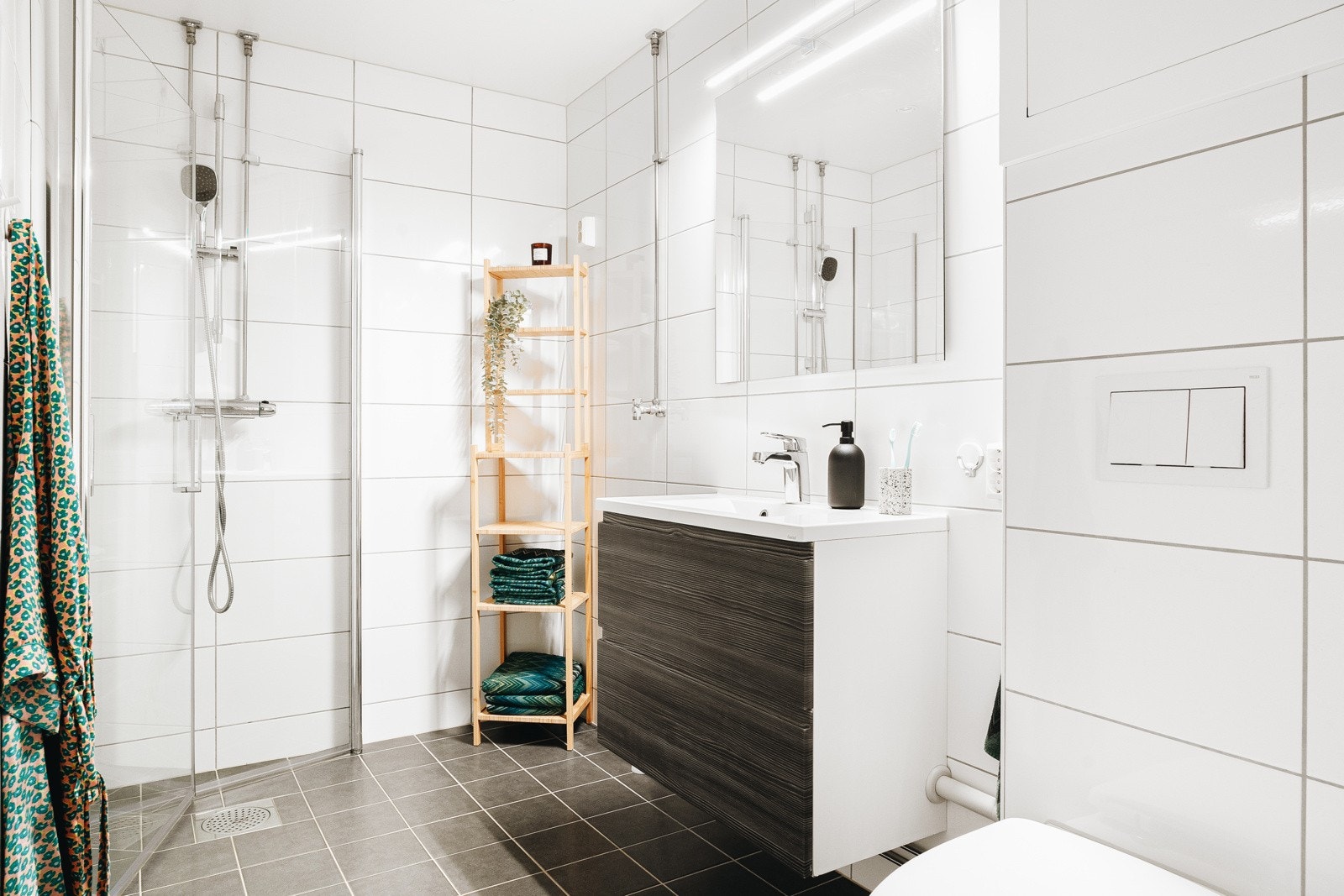 Badet ble pusset opp i 2019 av borettslaget, i tillegg til nytt rør-i-rør system samme år. Galleribilde