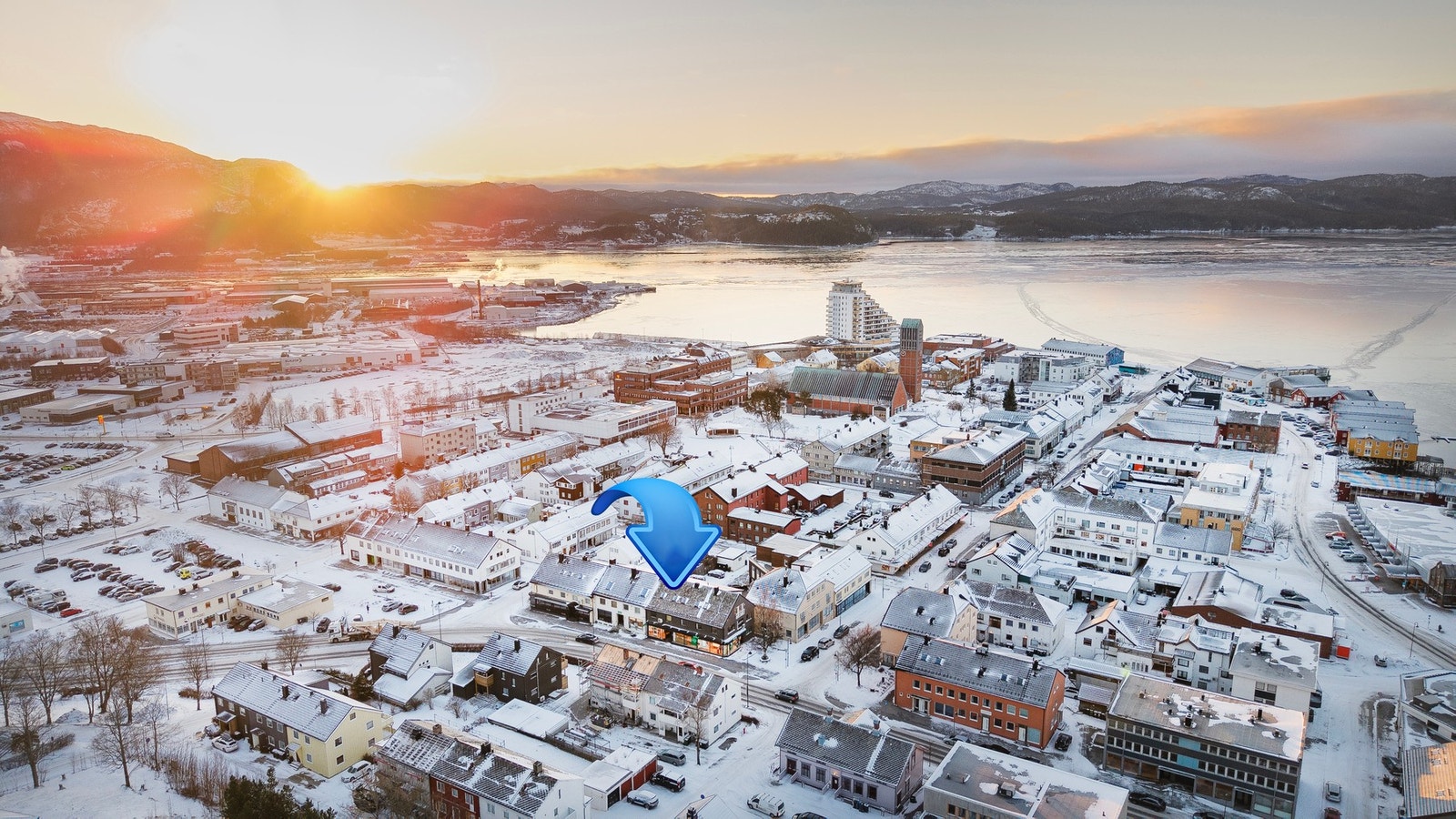 Oversiktsbilde fra nærområdet Galleribilde