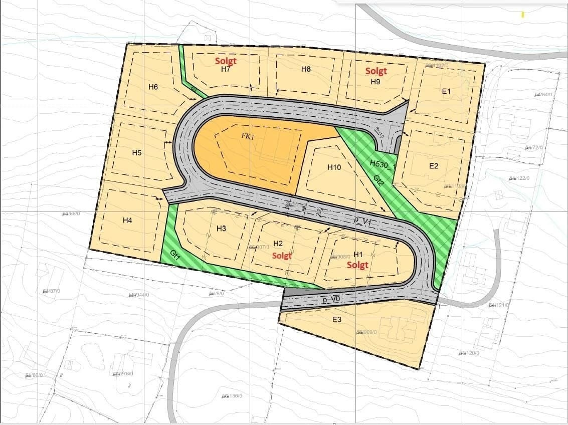 Ledige tomter, 1 450 000kr per tomt. Galleribilde