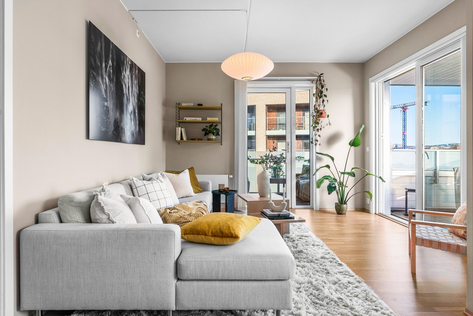 Utgang til to balkonger Galleribilde