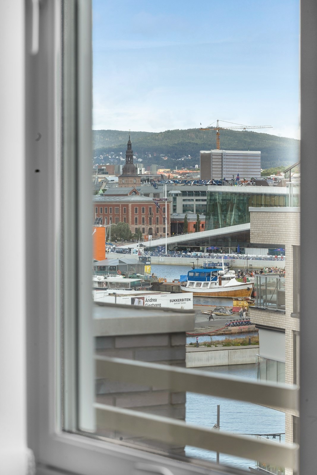 Utsikt fra soverommene Galleribilde