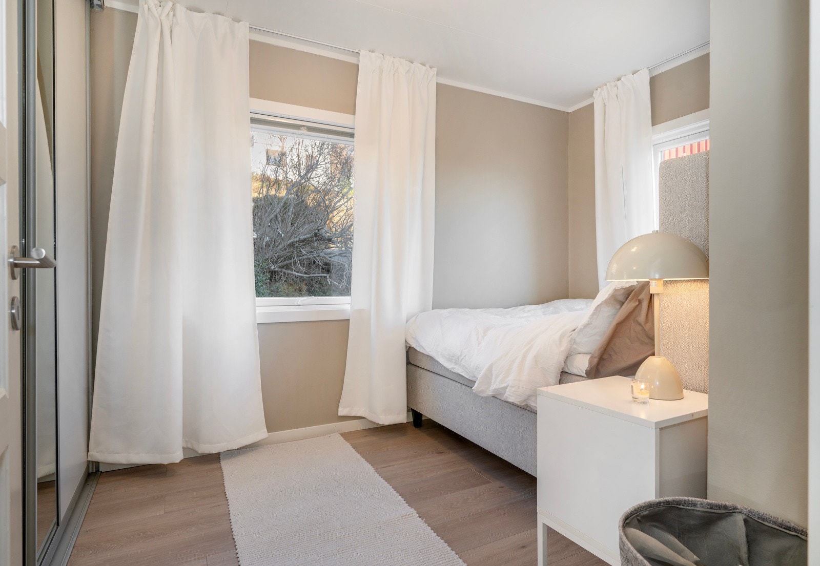 I leiligheten finnes det to soverom. Galleribilde