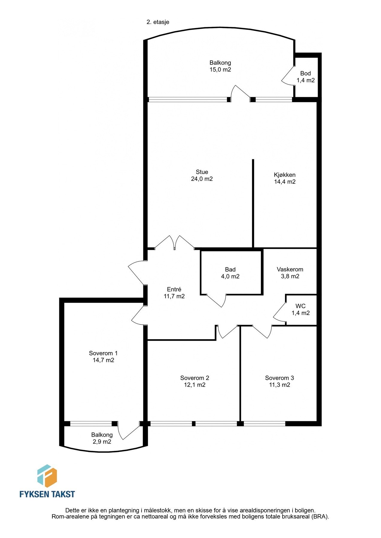 Planskisse. Galleribilde