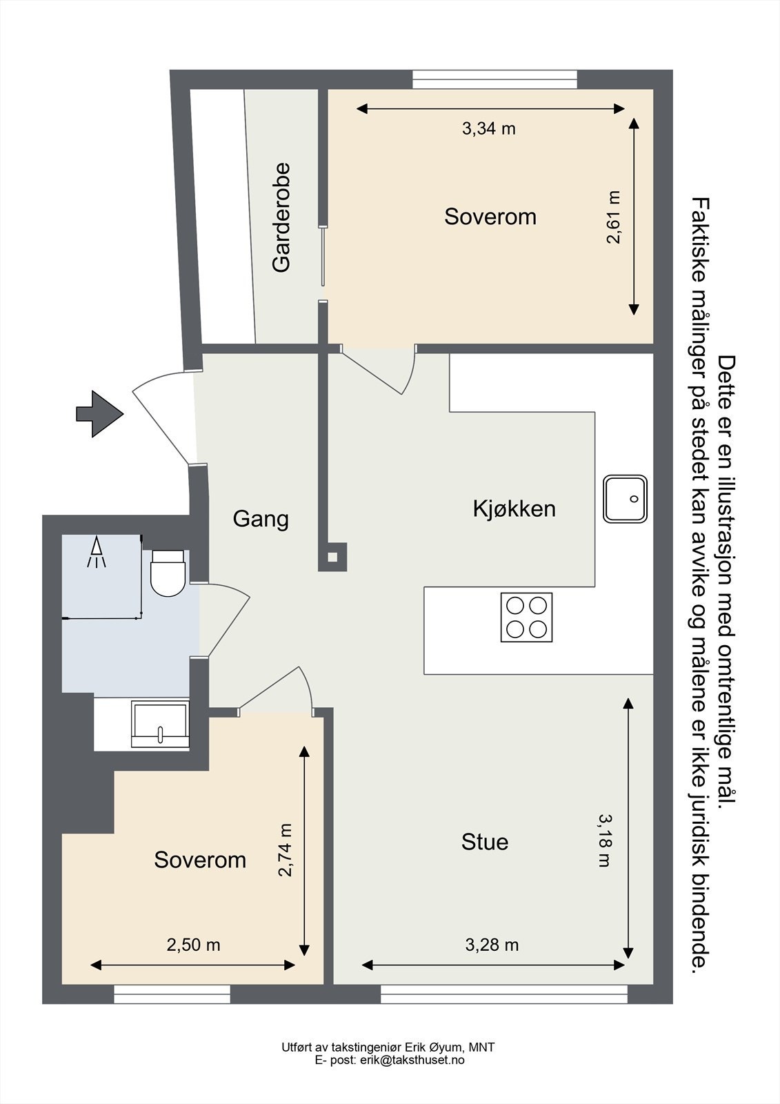 Plantegning. Galleribilde