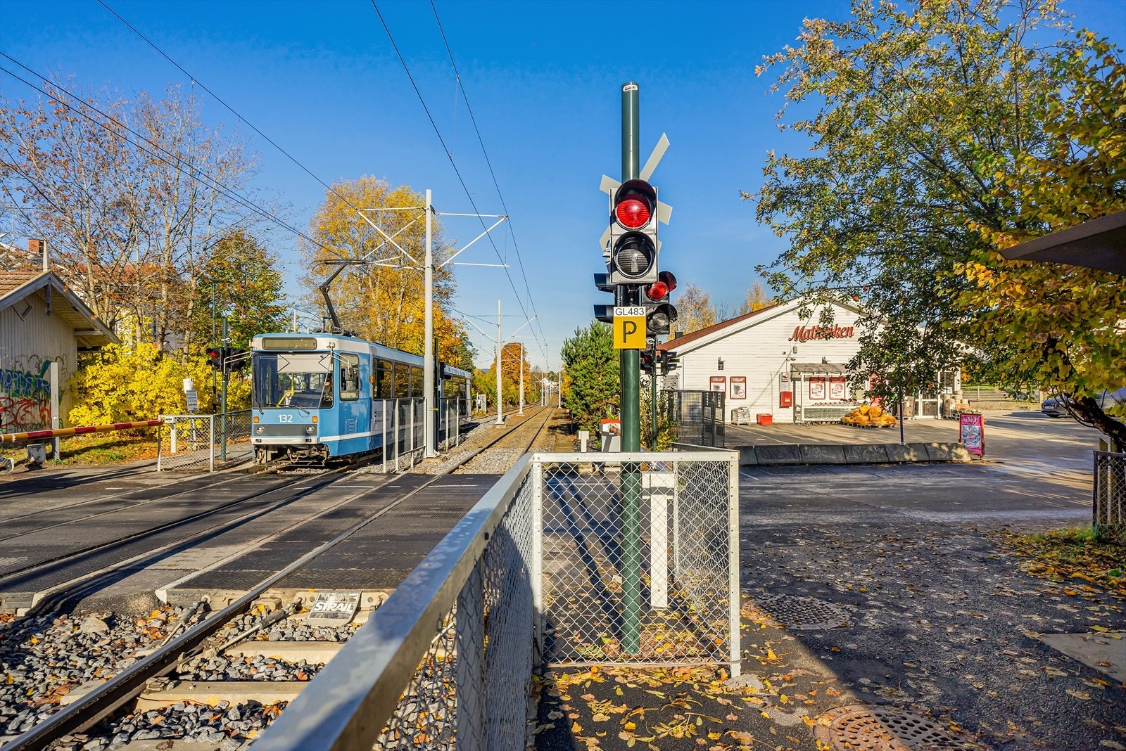 Ca. 6 minutter gangavstand til Bråten trikkeholdeplass Galleribilde