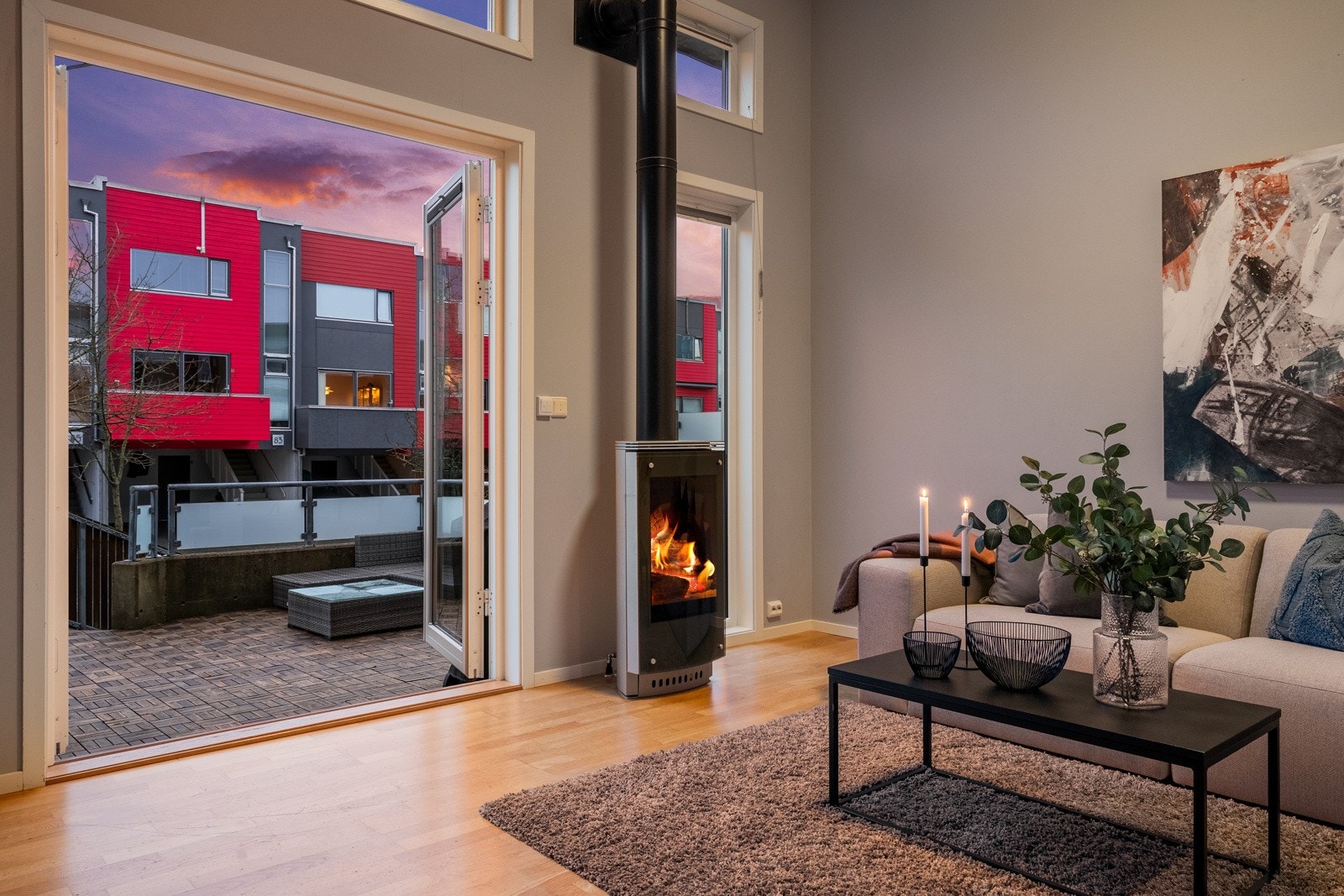 Kveldsbilde | Stue Galleribilde