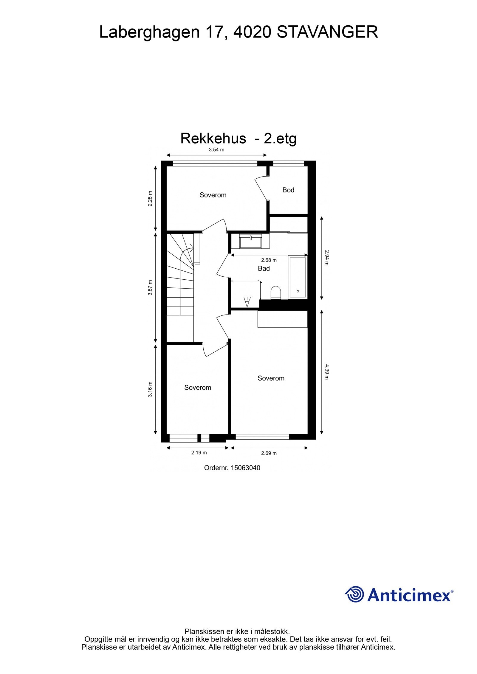Plantegning | 2. etasje Galleribilde