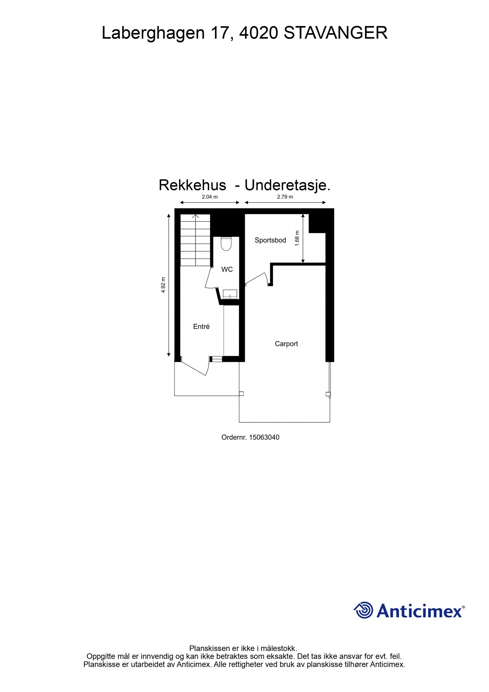 Plantegning | U. etasje Galleribilde