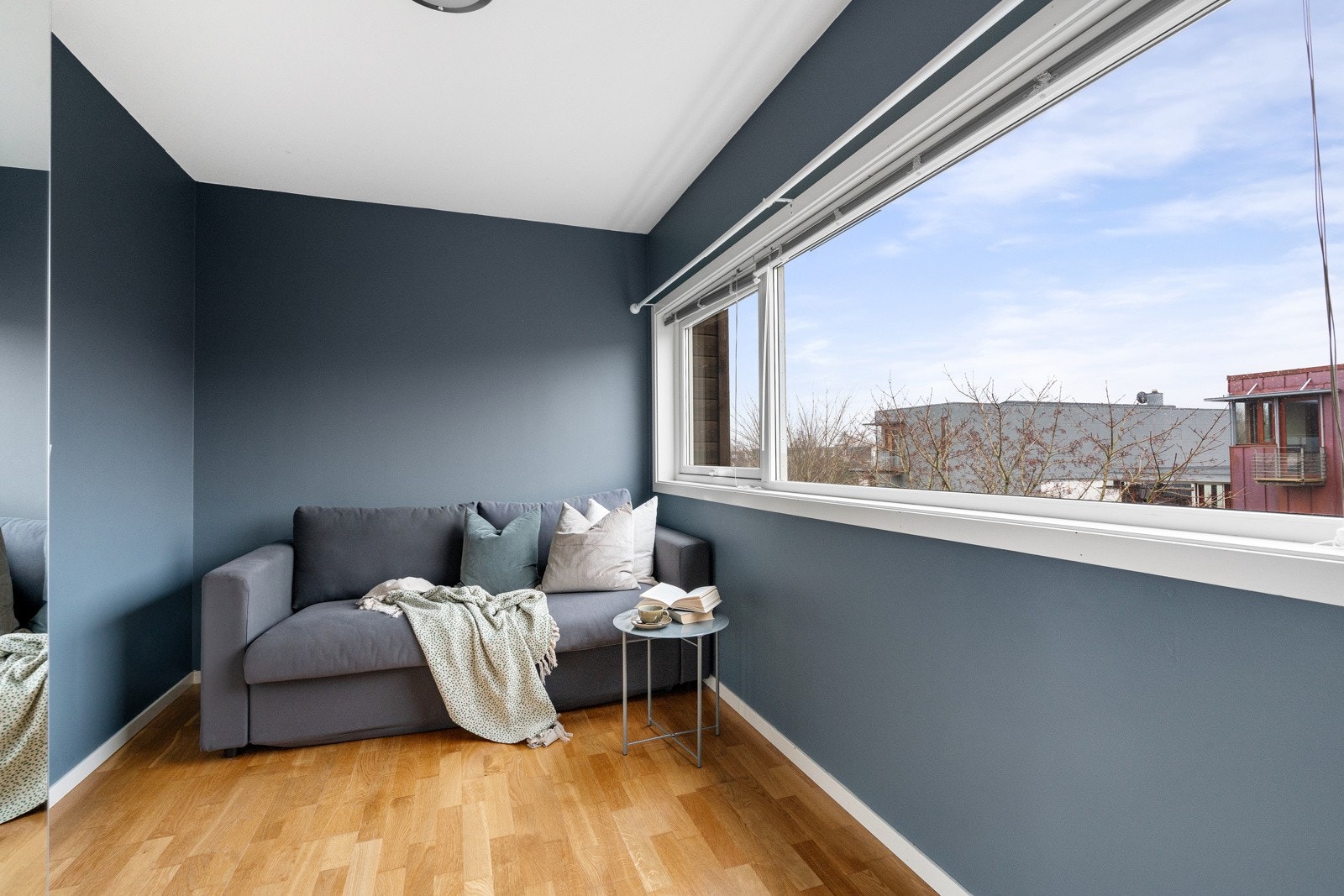 Soverom 3 kan enkelt brukes som barnerom, gjesterom eller kontor. Galleribilde