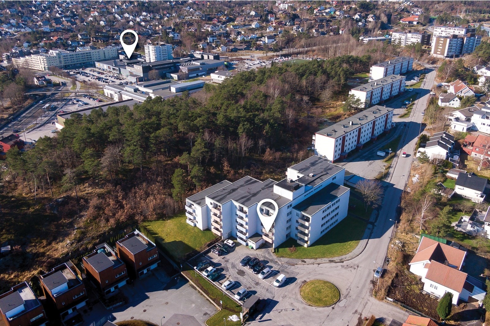 Kort vei til Amfi Vågsbygd Galleribilde