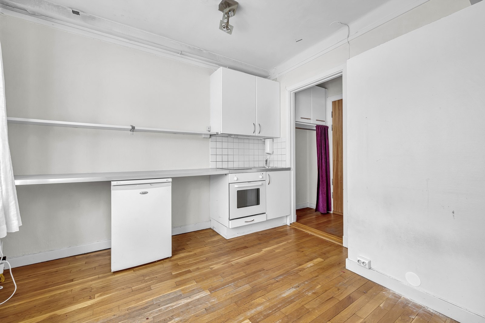 Kjøkkenet kan reduseres og utvides etter ønske Galleribilde