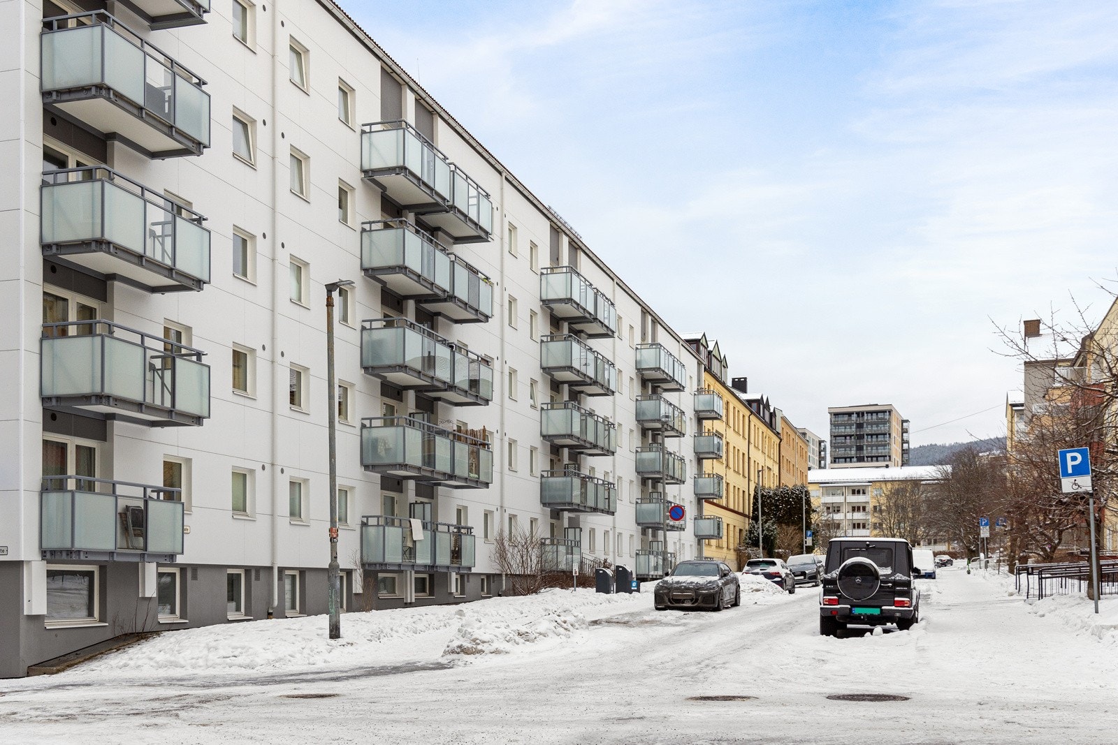 Har du sykkel? Den kan plasseres i sykkelrommene eller i tilfluktsrom i kjelleren. Galleribilde
