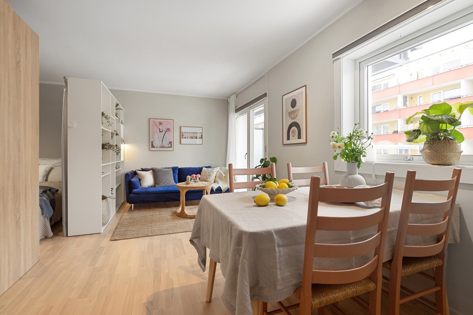 Leiligheten er nett, og planløsningen er rågod. Galleribilde