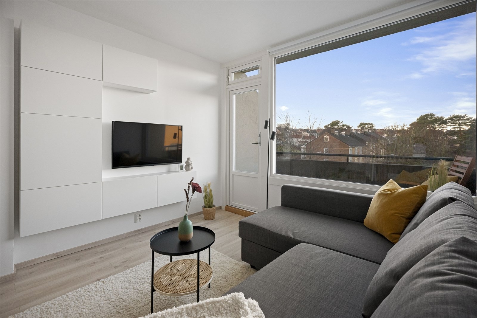 Stue med sovesofa Galleribilde