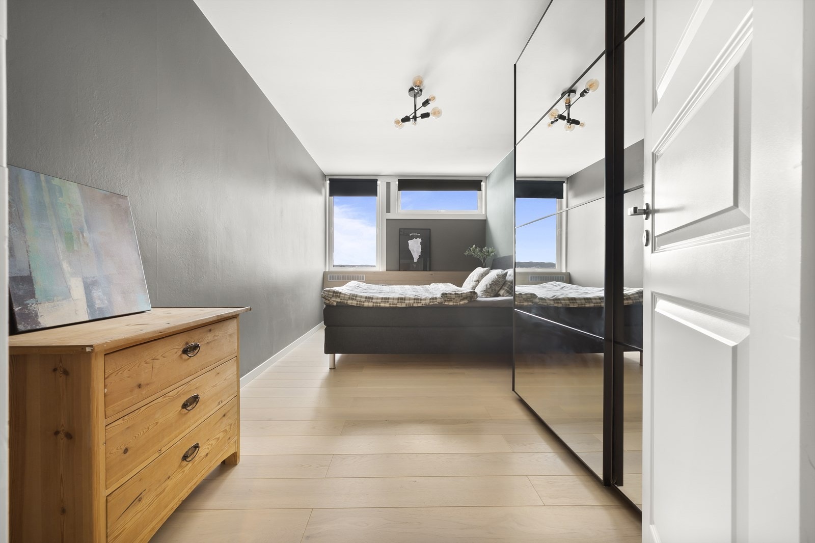 Leiligheten har to soverom. Galleribilde