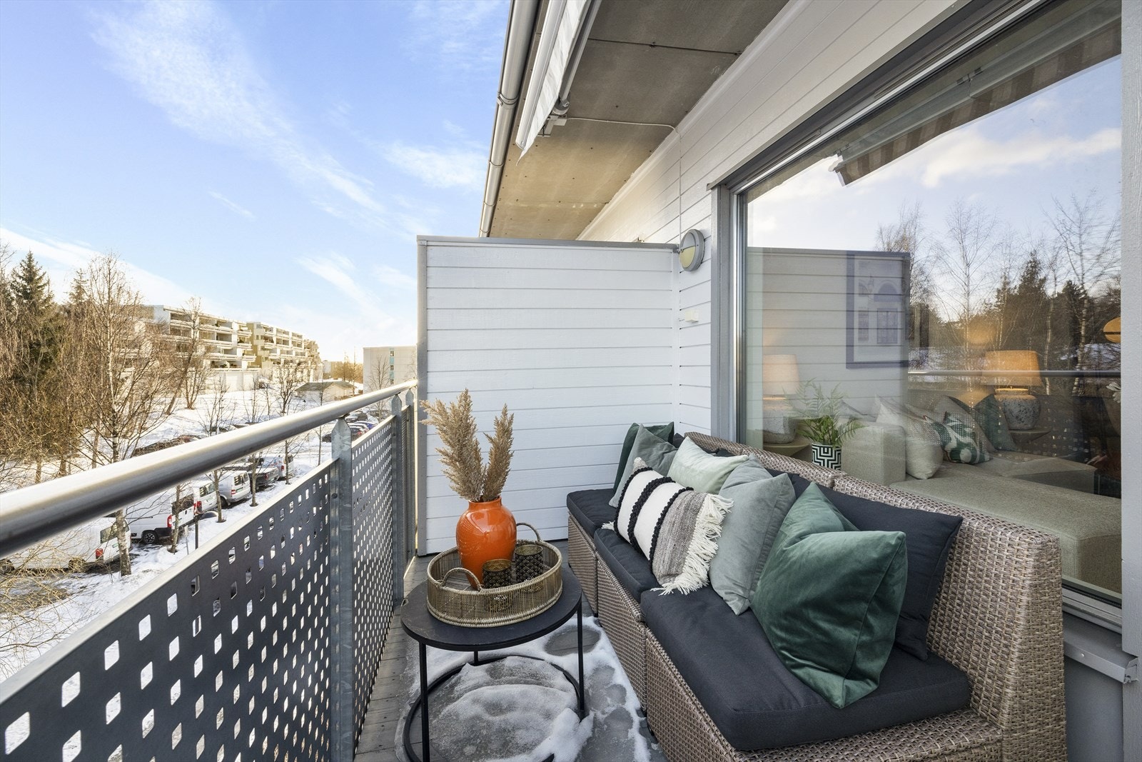 En lekker 2-roms i 4. etasje med balkong Galleribilde