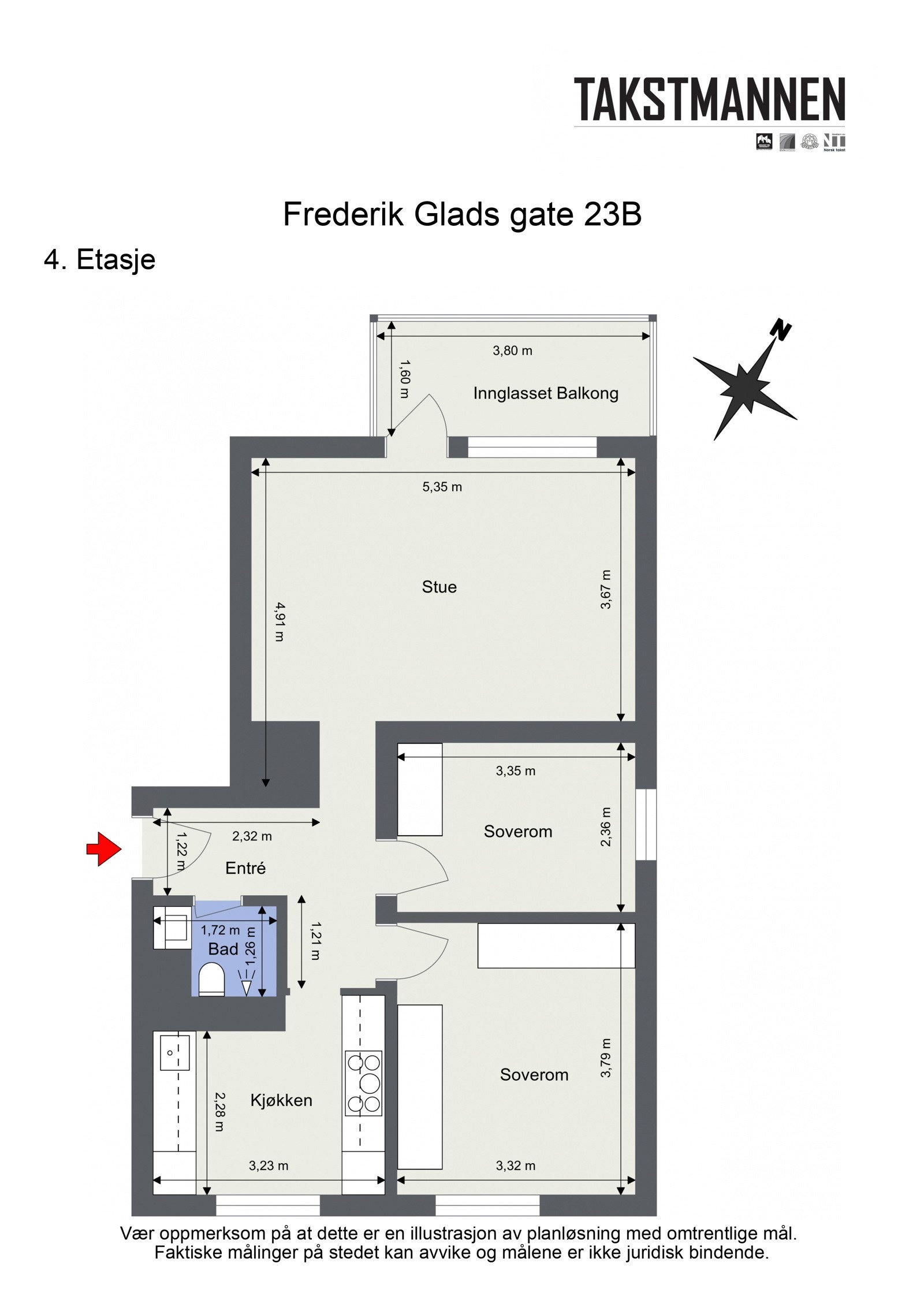 Planløsning. Galleribilde