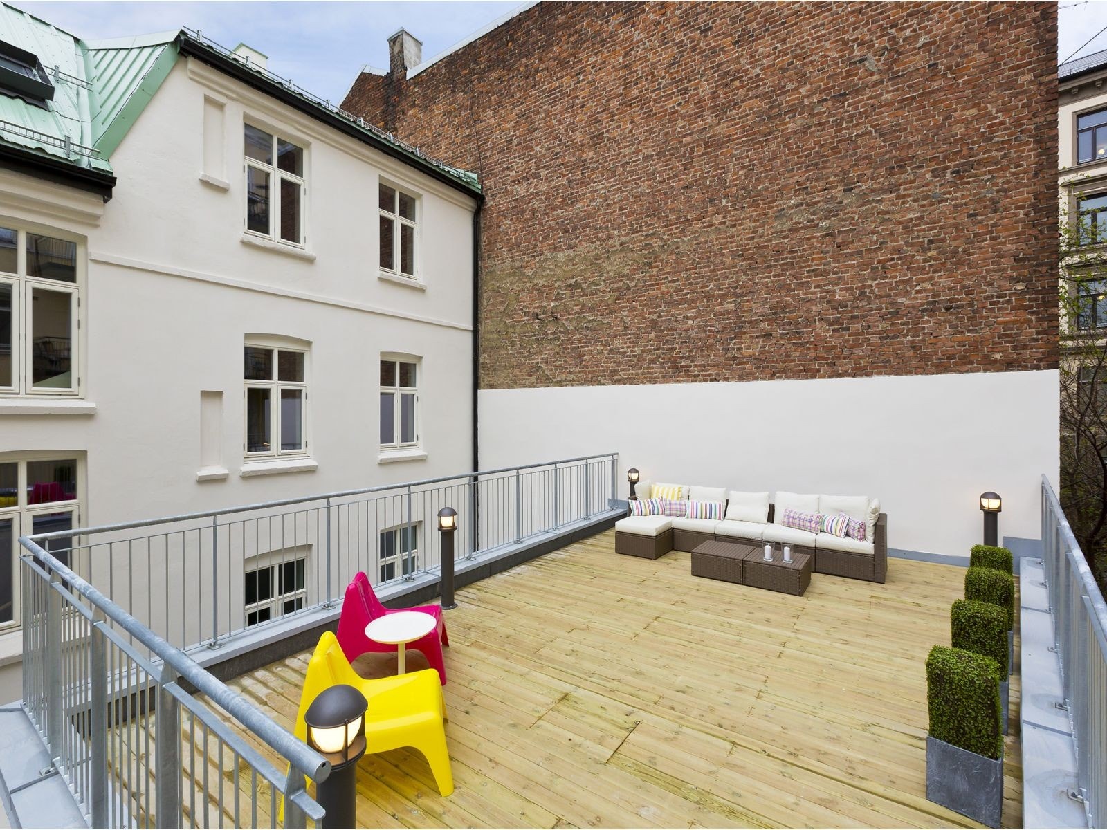 Felles takterrasse Galleribilde