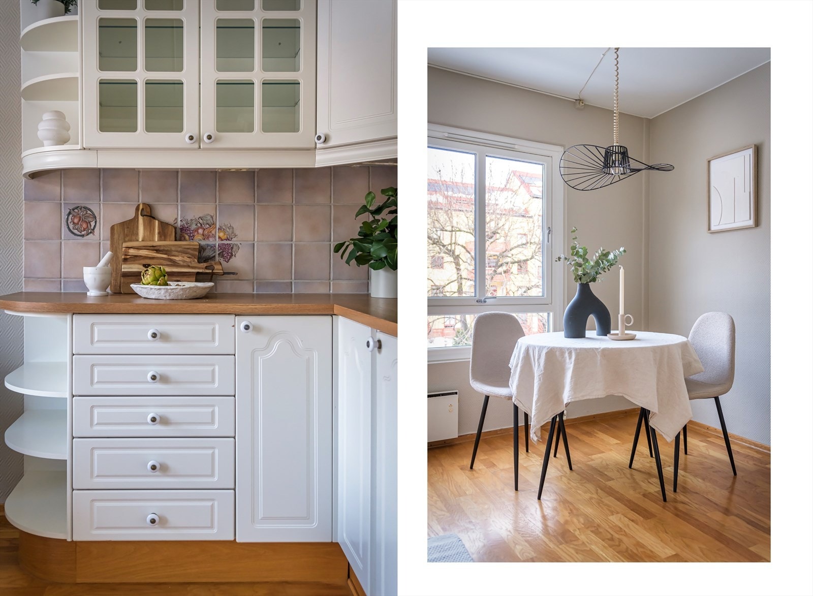 Her er det god plass til spisebord, perfekt sted både for morgenkaffe og middagsstunder. Galleribilde