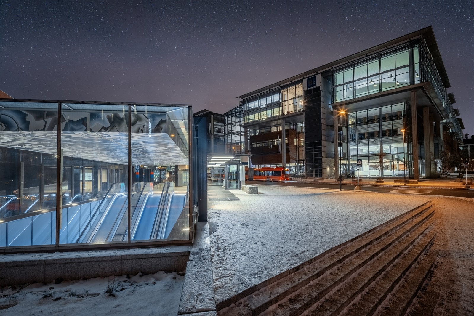 Fra leiligheten er det kort vei til BI Galleribilde