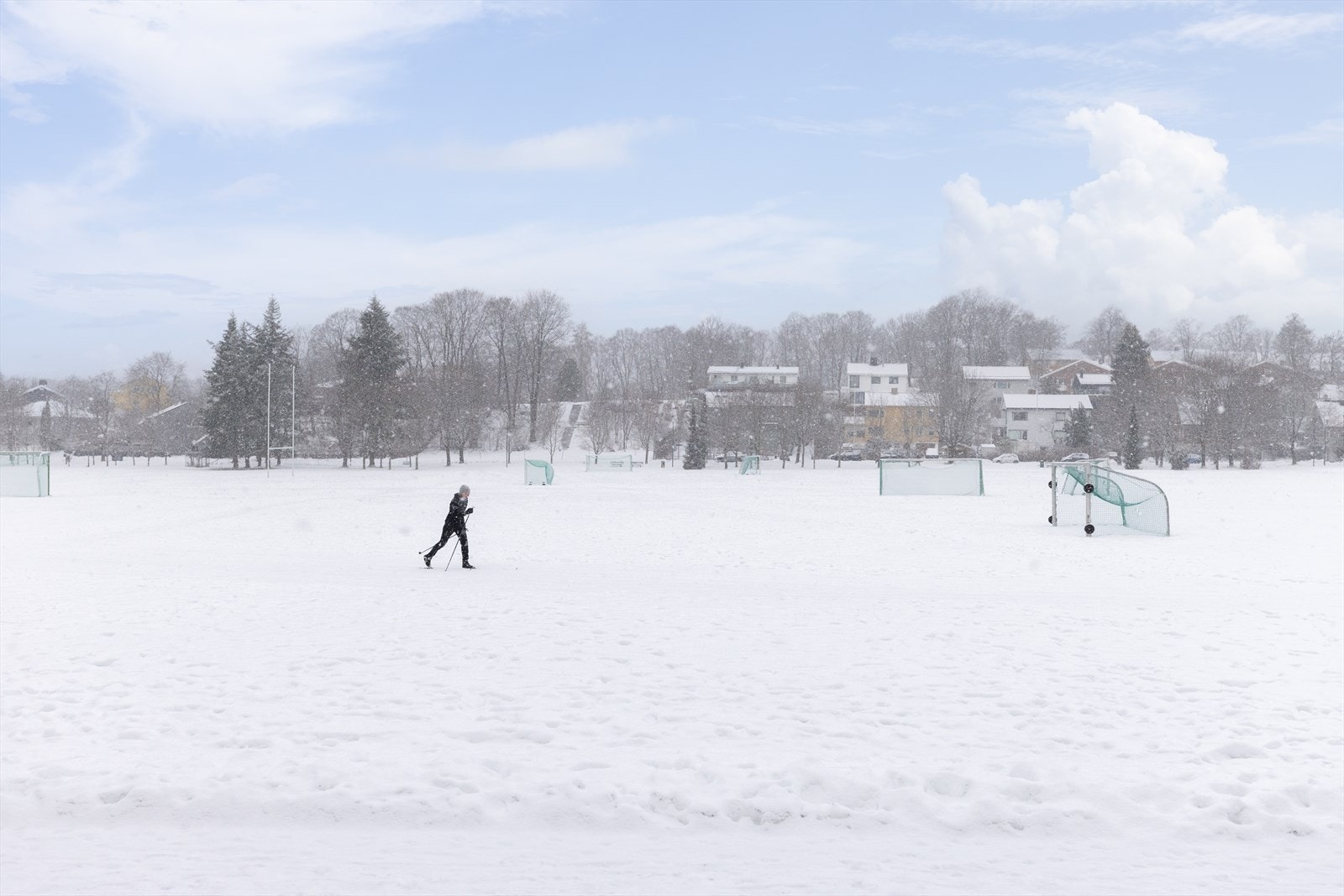 Voldsløkka om vinteren. Galleribilde