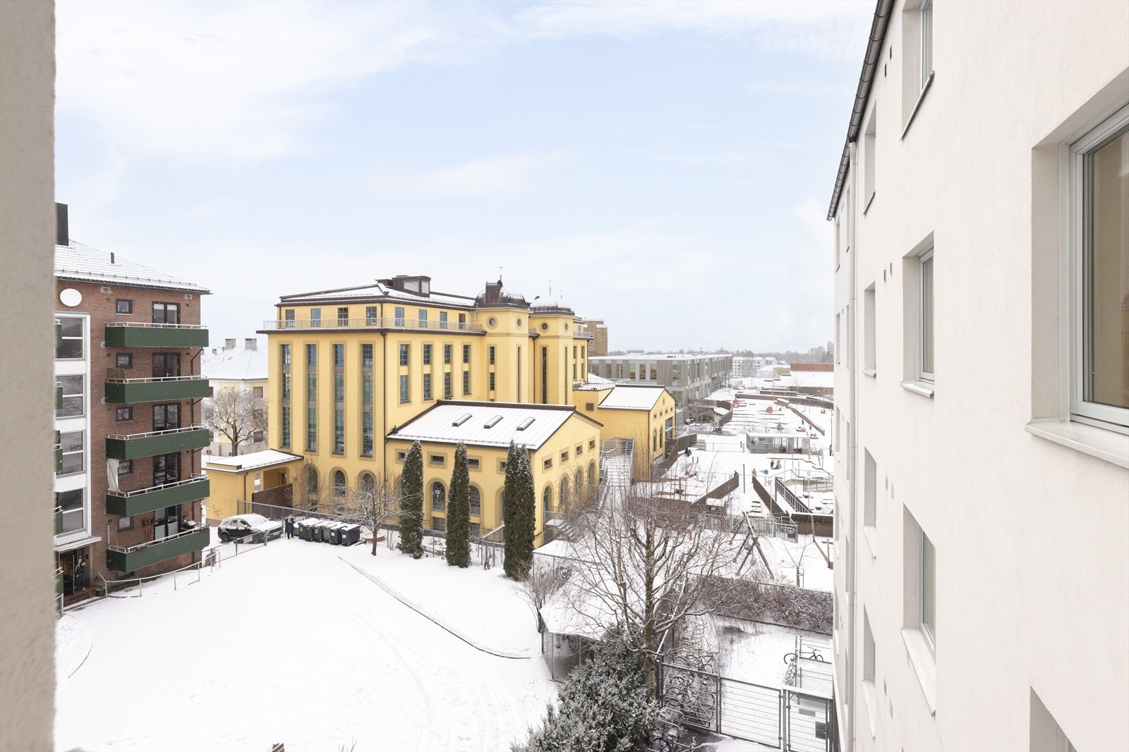 Flott utsikt fra leiligheten Galleribilde
