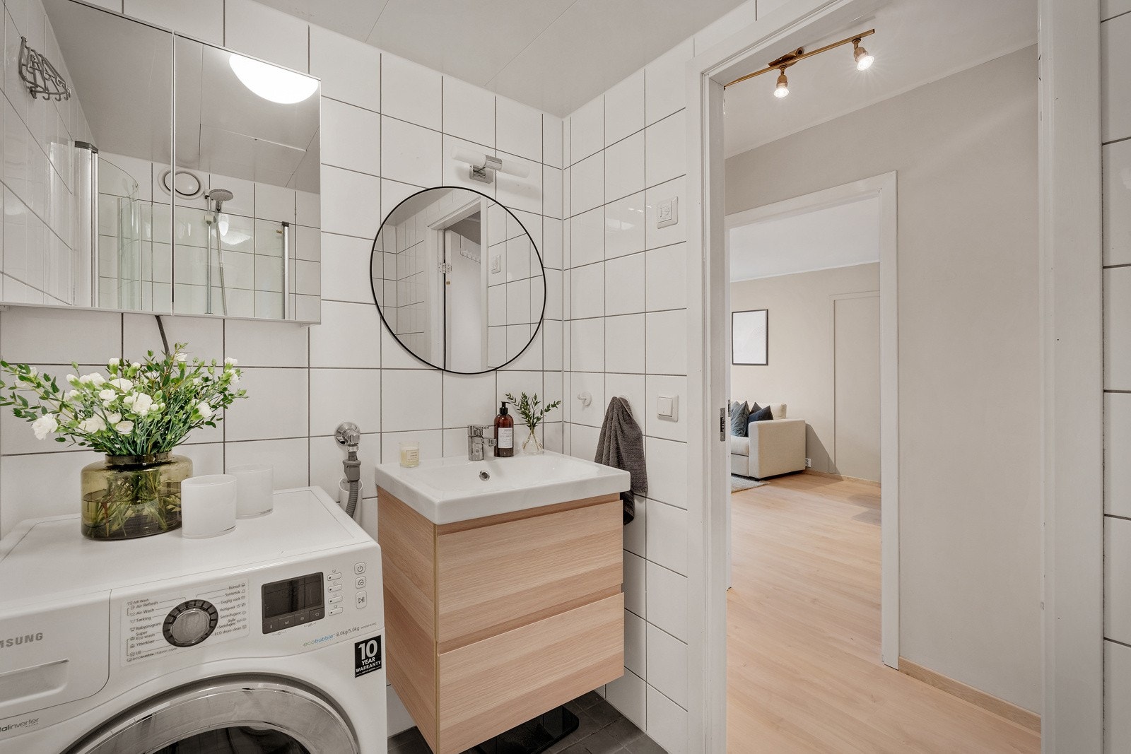 - Badet kombineres som vaskerom - Galleribilde