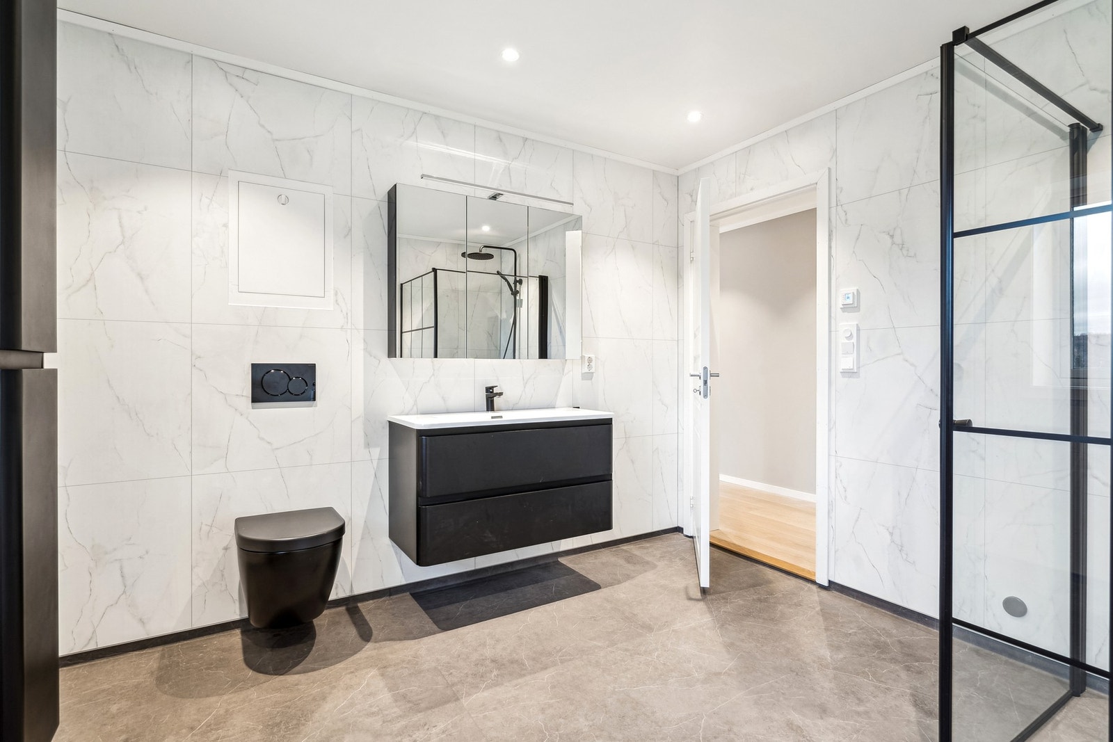 Badet har et lekkert utseende Galleribilde