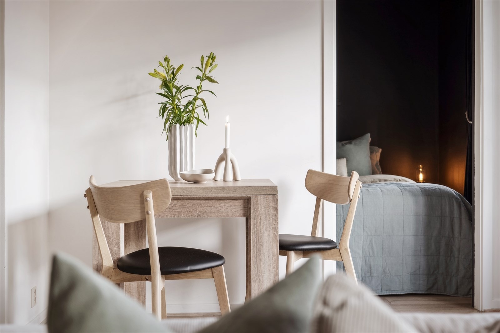 Populære Rosenborg bakeri ligger ca. 650 meter unna, og gjør det enkelt å nyte fersk bakst til helgefrokosten. Galleribilde