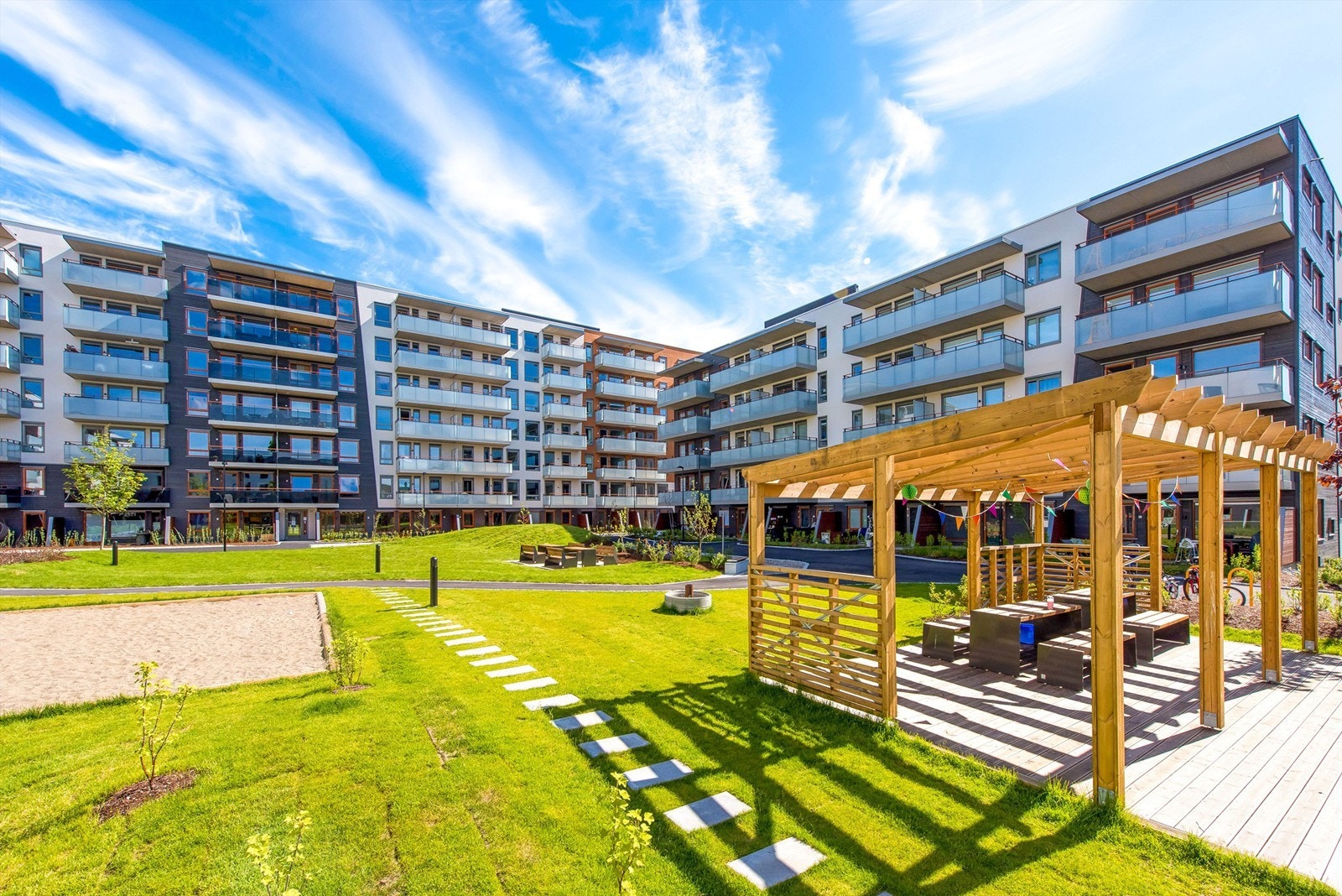 Velkommen inn til hyggelige Gartnerløkka på Løren! Galleribilde