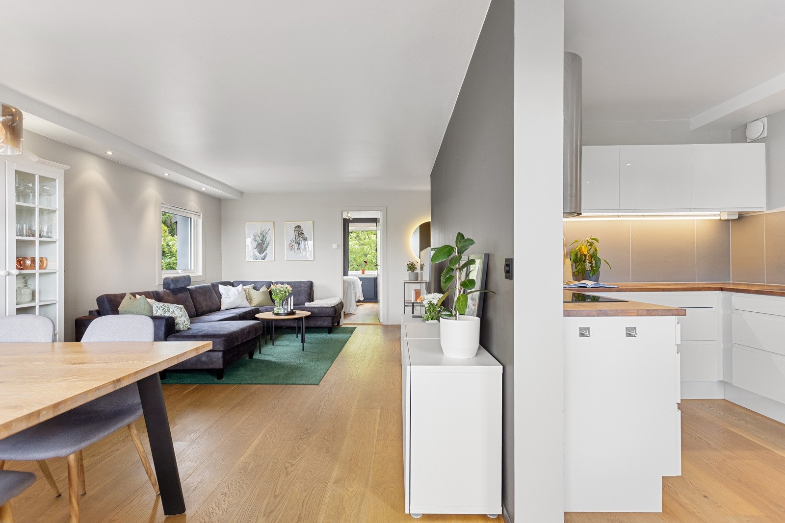Kom på visning for å planlegge hvordan du skal innrede din nye bolig. Galleribilde