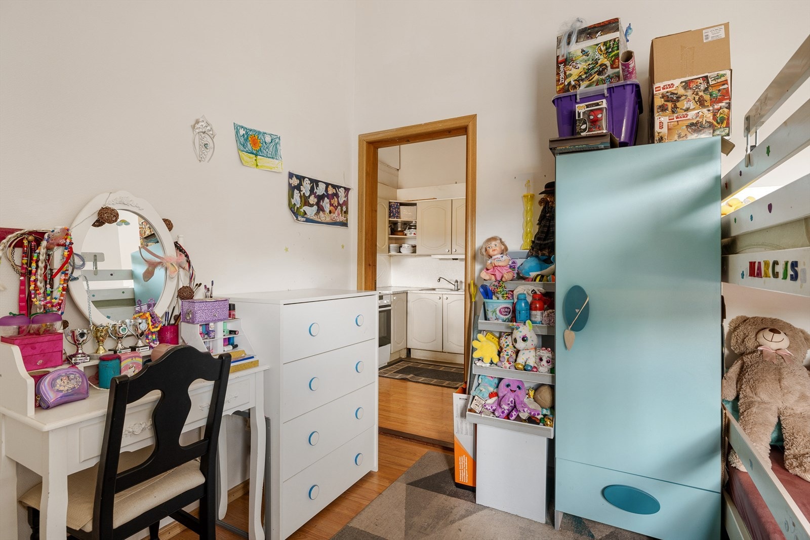 Soverommet er ideelt som barnerom, gjesterom eller kontor. Galleribilde