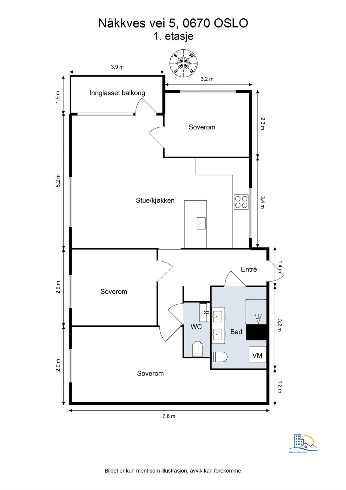 - Plantegning - Galleribilde
