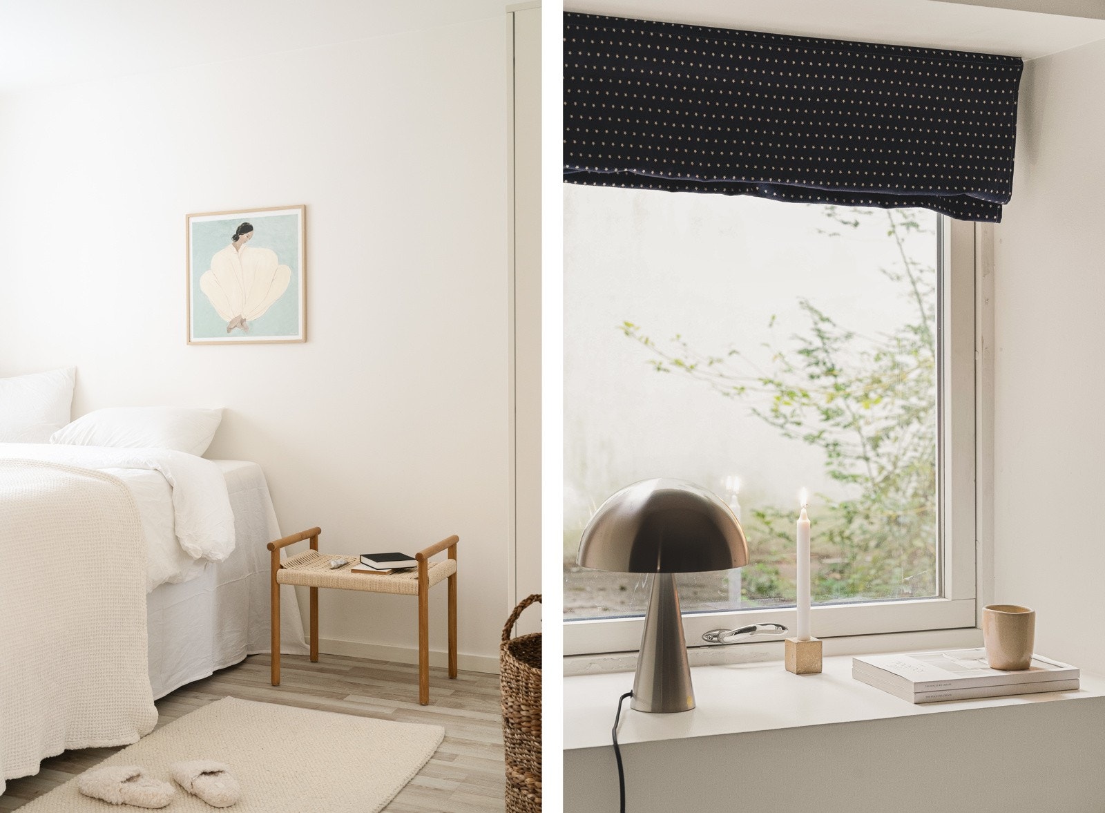 Vinduet vender mot bakgården. Galleribilde