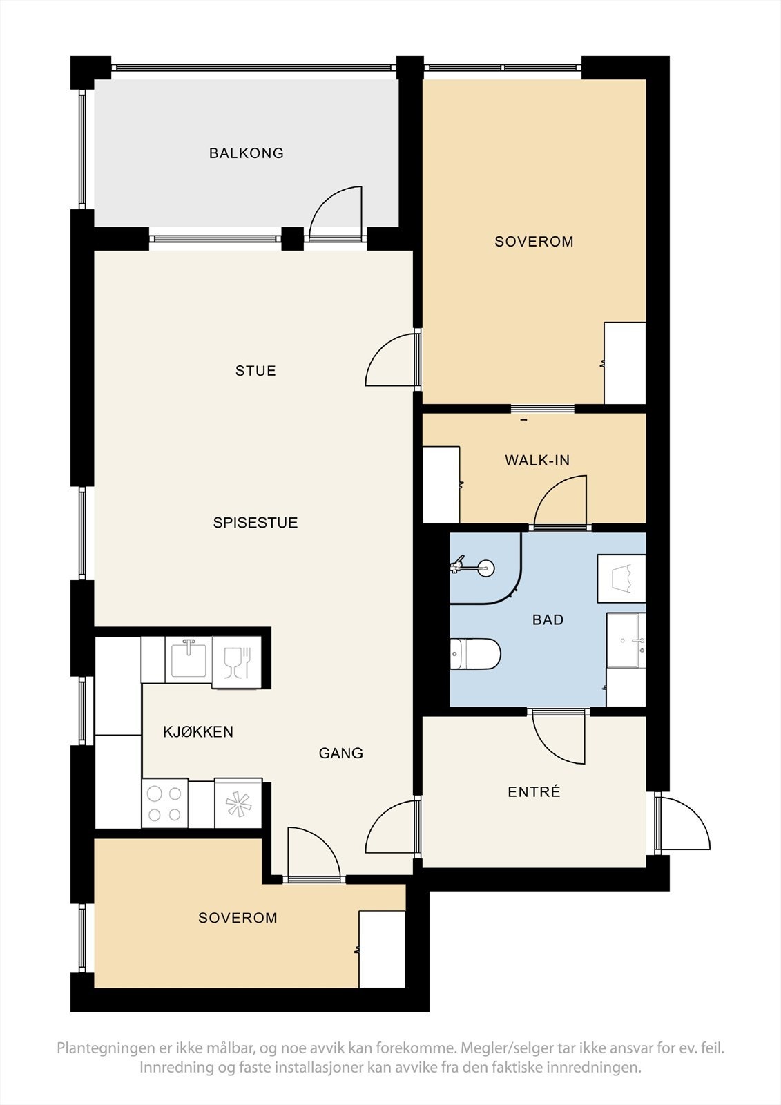 Plantegning. Galleribilde