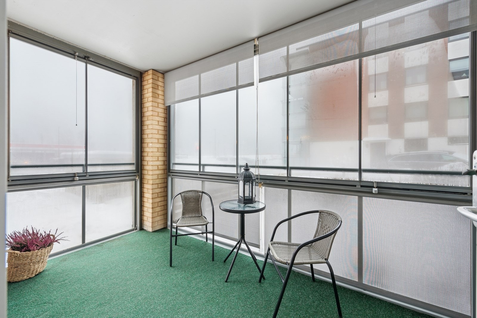 Balkong på ca. 8 m². Galleribilde