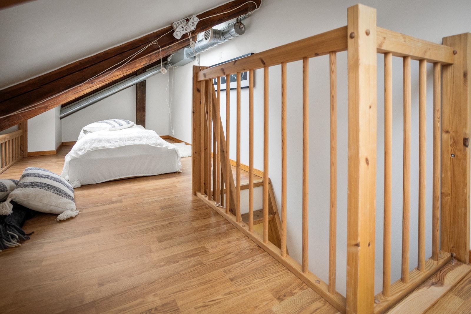 Gulvarealet på hemsen er på 12 kvm Galleribilde