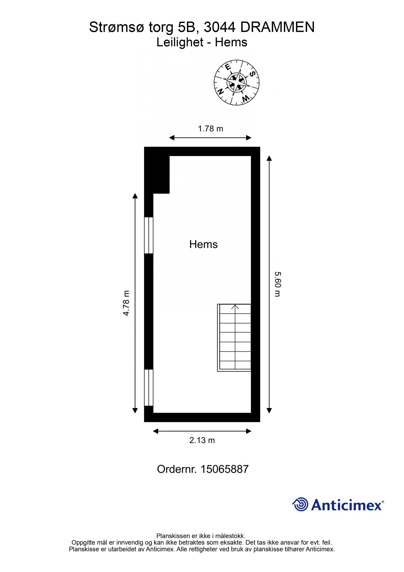 Plantegning hems Galleribilde