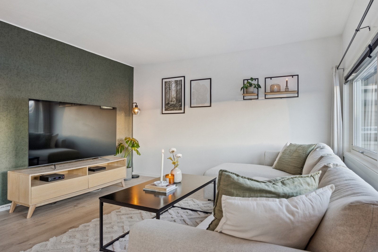 Sofasonen finner sin naturlige plassering i boligen. Galleribilde