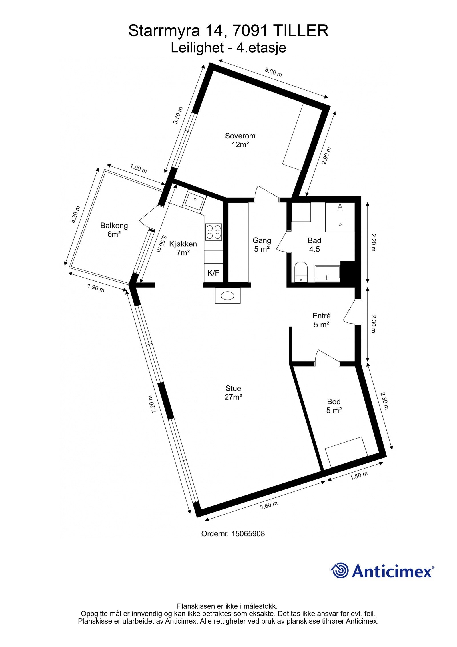 Planskisse. Galleribilde